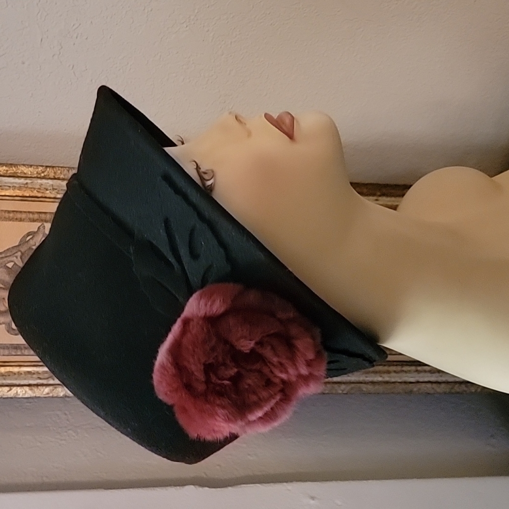 Scala Wool Cloche Bucket Hat - image 2